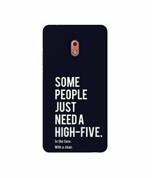 Amazon Brand - Solimo Designer High-Five 3D Printed Hard Back Case Mobile Cover for Nokia 2.1