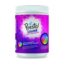 Amazon-Marke: Presto! Fleckenentferner-Pulver Color, 40 Waschgänge (1 kg)