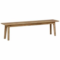 Amazon Brand – Stone & Beam Rylee Modern Farmhouse Acacia Wood Dining Bench, 71