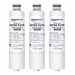 AmazonBasics Replacement Samsung DA29-00020B Refrigerator Water Filter Cartridge - Pack of 3, Standard Filtration (Renewed)