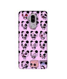 Amazon Brand - Solimo Designer Panda Experation 3D Printed Hard Back Case Mobile Cover for Huawei Mate 9