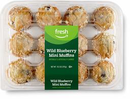 Fresh Brand – Wild Blueberry Mini Muffins, 10.3 oz (12 ct)