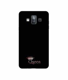 Amazon Brand - Solimo Designer Queen 3D Printed Hard Back Case Mobile Cover for Samsung Galaxy J7 Duo