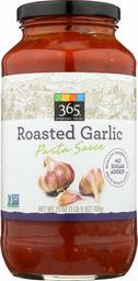 365 Everyday Value, Roasted Garlic Pasta Sauce, 25 oz