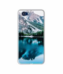 Amazon Brand - Solimo Designer Lake Mountain UV Printed Soft Back Case Mobile Cover for Realme 1