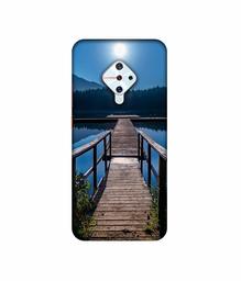 Amazon Brand - Solimo Designer Wooden Beach 3D Printed Hard Back Case Mobile Cover for Vivo S1 Pro