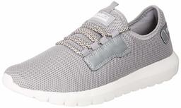 Amazon Brand - Symbol Men's Grey Polyester Sneakers-6 (AZ-YS-203 D)