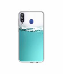 Amazon Brand - Solimo Designer Half Fill UV Printed Soft Back Case Mobile Cover for Samsung Galaxy M30