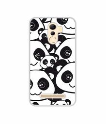 Amazon Brand - Solimo Designer Panda Texture UV Printed Soft Back Case Mobile Cover for Coolpad Mega 5A