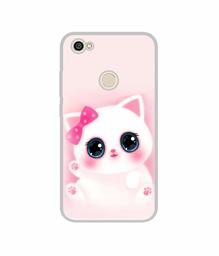 Amazon Brand - Solimo Designer Babby Kitty UV Printed Soft Back Case Mobile Cover for Mi Redmi Y1 (Note 5A)