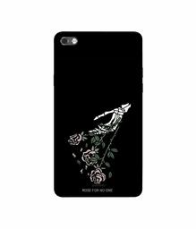 Amazon Brand - Solimo Designer Rose for No One 3D Printed Hard Back Case Mobile Cover for Micromax Canvas Sliver 5 Q450