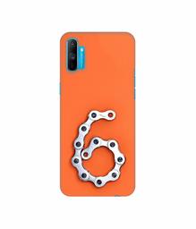 Amazon Brand - Solimo Designer Number Six 3D Printed Hard Back Case Mobile Cover for Realme C3