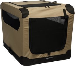 AmazonBasics Soft Folding Dog Crate