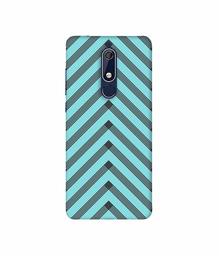 Amazon Brand - Solimo Designer Texture 3D Printed Hard Back Case Mobile Cover for Nokia 5.1