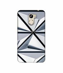 Amazon Brand - Solimo Designer Hexagon Texture 3D Printed Hard Back Case Mobile Cover for Gionee X1