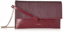 Flavia Women's Clutch (Wine)