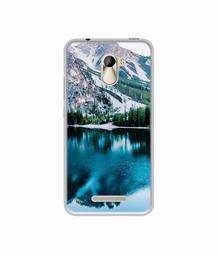 Amazon Brand - Solimo Designer Lake Mountain UV Printed Soft Back Case Mobile Cover for Karbonn Aura Power 4G Plus