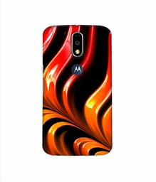 Amazon Brand - Solimo Designer Malte Chocolate 3D Printed Hard Back Case Mobile Cover for Motorola Moto G4 Plus (with Logo Cut)