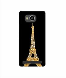 Amazon Brand - Solimo Designer Golden Pairs 3D Printed Hard Back Case Mobile Cover for Lenovo A7700