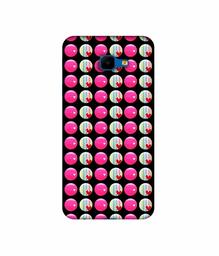 Amazon Brand - Solimo Designer Small Two Color Circle 3D Printed Hard Back Case Mobile Cover for Samsung Galaxy J4 Core