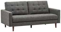 Amazon Brand – Rivet Cove Mid-Century Modern Tufted Sofa with Tapered Legs, 72