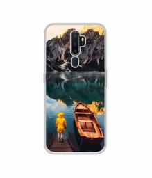 Amazon Brand - Solimo Designer Lake View UV Printed Soft Back Case Mobile Cover for Oppo A9 (2020)