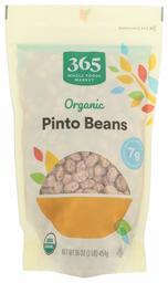 365 by Whole Foods Market, Organic Dry Beans, Pinto, 16 Ounce