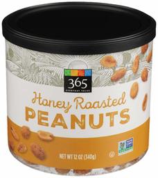 365 Everyday Value, Peanuts, Honey Roasted, 12 oz