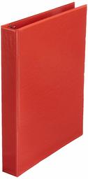 AmazonBasics 1-Inch Round Ring Binder, Red, Non-View, 12-Pack