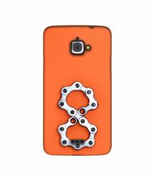 Amazon Brand - Solimo Designer Number Eight 3D Printed Hard Back Case Mobile Cover for InFocus M350