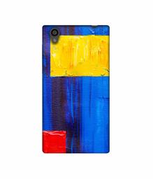 Amazon Brand - Solimo Designer Rectangle On Canvas 3D Printed Hard Back Case Mobile Cover for Sony Xperia L1