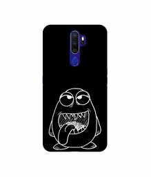 Amazon Brand - Solimo Designer Cartoon Pattern 3D Printed Hard Back Case Mobile Cover for Oppo A9 (2020)