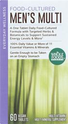 Whole Foods Market, Food-Cultured Men's Multi, 60 ct