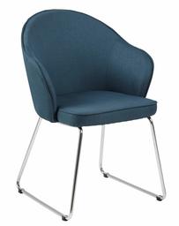 Amazon Brand - Movian Sils - cadeira de sala de jantar, 58,5 x 57 x 81,5 cm, azul