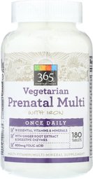 365 Everyday Value, Prenatal Multi Once Daily, 180 count