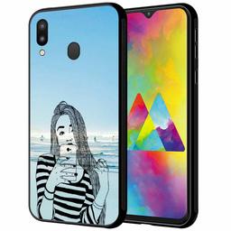 Amazon Brand - Solimo Designer Selfie Printed Hard Back Case Mobile Cover for Samsung Galaxy M20 (D1270)