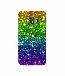 Amazon Brand - Solimo Designer Multicolor Stars 3D Printed Hard Back Case Mobile Cover for Samsung Galaxy J2 Core