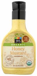 365 Everyday Value, Organic Honey Mustard Dressing, 16 fl oz