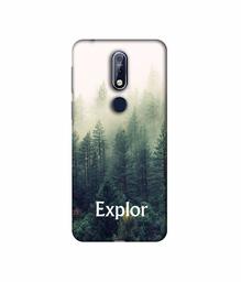 Amazon Brand - Solimo Designer Explor 3D Printed Hard Back Case Mobile Cover for Nokia 7.1