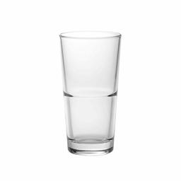 AmazonCommercial Highball Drinking Glasses, Barware Glass Tumbler, 10.8 oz, Set of 6