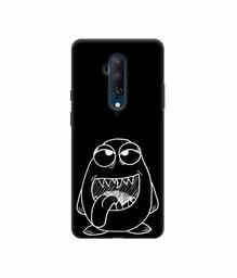 Amazon Brand - Solimo Designer Cartoon Pattern 3D Printed Hard Back Case Mobile Cover for OnePlus 7T Pro