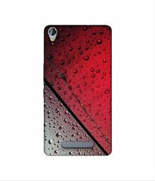 Amazon Brand - Solimo Designer Water Drop On Glass 3D Printed Hard Back Case Mobile Cover for Micromax Canvas Juice 3Plus Q394