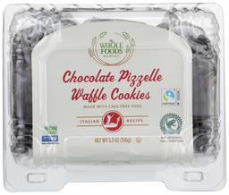 Whole Foods Market, Chocolate Pizzelle, Waffle Cookies, 5.3 oz