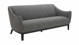 Amazon Brand – Rivet Bayard Contemporary Upholstered Couch with Curved Back and Armrests, 76