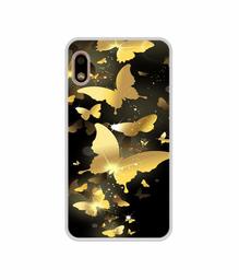 Amazon Brand - Solimo Designer Golden Butterfly Pattern UV Printed Soft Back Case Mobile Cover for Coolpad Note 6