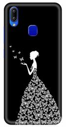 Amazon Brand - Solimo Designer Girl Design 3D Printed Hard Back Case Mobile Cover for Vivo Y93