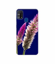 Amazon Brand - Solimo Designer Wheat Flower 3D Printed Hard Back Case Mobile Cover for Samsung Galaxy M31