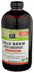 365 Everyday Value, Organic Cold Brew Coffee Concentrate, Salted Caramel, 32 fl oz