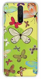 Amazon Brand - Solimo Designer Multicolor Butterfly Art Design Printed Soft Back Case Mobile Cover for Poco X2 / Xiaomi Redmi K30