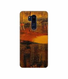 Amazon Brand - Solimo Designer Brown Shade Mashup 3D Printed Hard Back Case Mobile Cover for LG G7 ThinQ